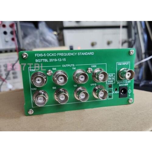 By BG7TBL FDIS-5 OCXO Frequency Stadard,Oven Crystal Standard,10M,5M,1M,100K,1PPS Output