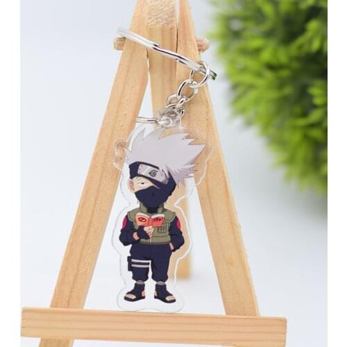 Cute Classic Anime Characters Keychain Double-side Acrylic Key Ring WL0191