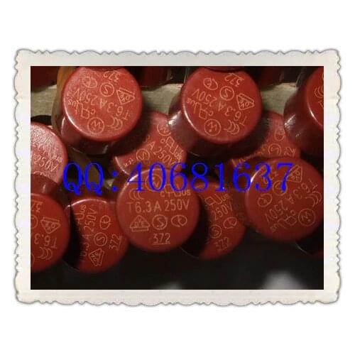 T6.3A 250V T6.3A250V Miniature Micro Slow Blow Fuse circular fuse 10PCS/lot