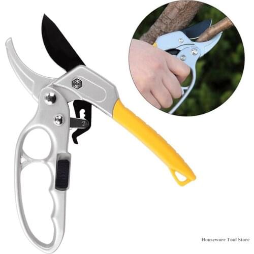 Pruning Shears Strong Carbon Garden Hand Pruner Secateurs Cutter Plants Tool