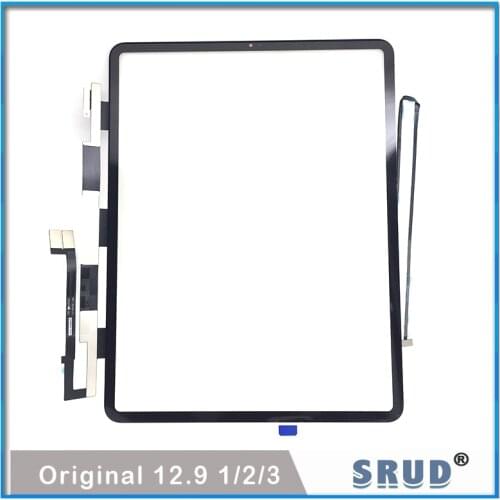 1Pcs Tested For iPad Pro 12.9 (2015/2017/2018) A1584 A1652 A1670 A1671 A1895 Touch Screen Digitizer Front Outer Panel Glass+Tool