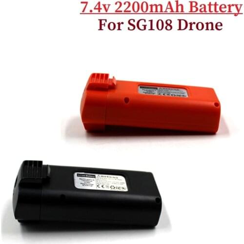 Original 7.4V 2200mAh Lipo Battery For SG108 SG-108 Drone RC Quadcopter Spare Parts For SG108 SG-108 Rechargeable Battery 1Pcs