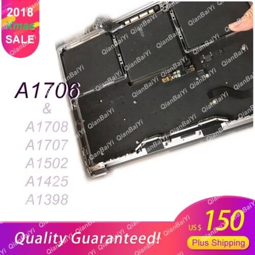 Genuine Top Case for MacBook Pro 13" A1706 95%NEW with Battery and Trackpad 2016 2017 661-05334 US English Layout