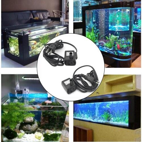Mini Portable Aquarium Submersible Water Pump with Suction Cups for Fish Tank Fountain Pond Supplies
