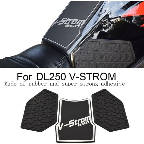 Motorcycle Protector Tank Traction Pad Side Gas Knee Grip Protector for SUZUKI V-Strom 250 DL250 2017-2020