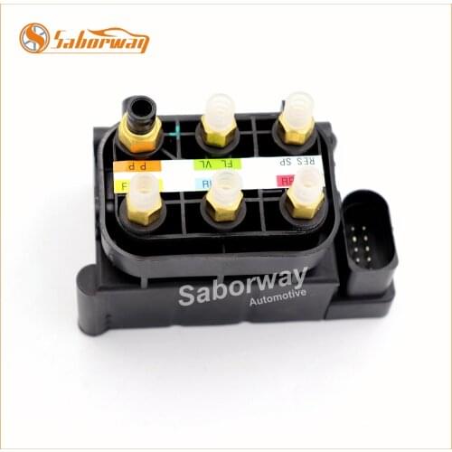 Saborway Air Suspension Solenoid Valve Block For Benz W164 W166 W221 W251 W212 W216 W222 W205 280 300 320 350 420 450 500