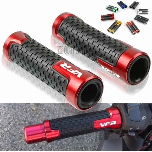 For Honda VFR400 NC30/VFR750/VFR800/F/Fi/W1/VTEC Universal 7/8"22mm Motorcycle Handle Bar Handlebar Hand Grips VFR 400/750/800