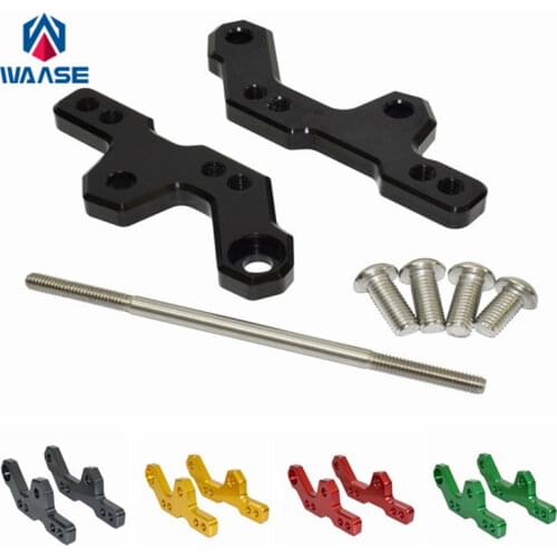 Waase For Kawasaki Ninja 250 300 Z250 Z300 EX250 EX300 2013 2014 2015 2016 2017 Rearset Rear Set Replacement Base Mounting Plate