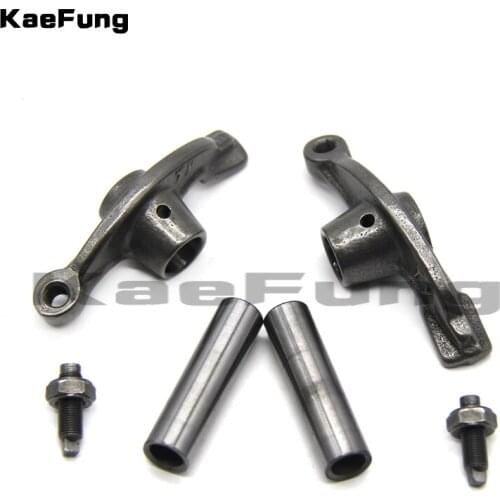 Motorcycle parts LIFAN 125 PIT DIRT BIKE Camshaft Cam Valve Rocker Arm Kit With Adjusters 125cc PITBIKE