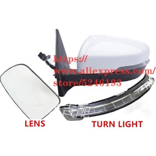 Rearview Mirror Lens/Turn Signal Light For 14-16 Geely Emgrand EC7