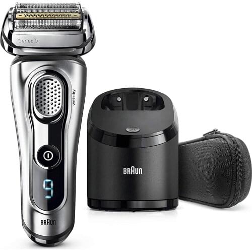 Braun Series 9 Electric Shaver for Men 9292cc, Wet and Dry, Integrated Precision Trimmer, Rechargeable and Cordless Razor