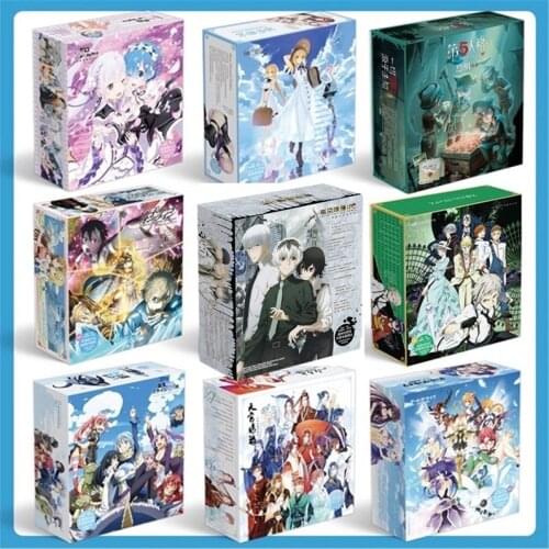 1Pc Anime Detective Cardcaptor Sakura Comic Luxury Gift Box Water Cup Postcard Sticker and Poster Anime Around