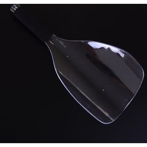 1PCS Hot Sale Haircut Face Shield Sponge Handle Face Protector Hairspray Shield Transparent Hair Styling Tools