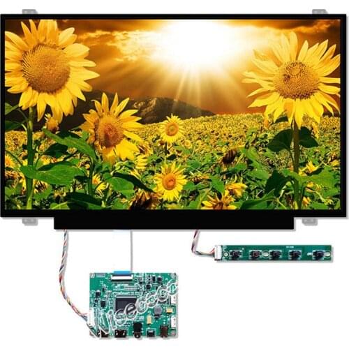 14 inch 1920x1080 Fhd TFT LCD Display Edp 30 Pins Driver Board USB 5V Speaker Earphone