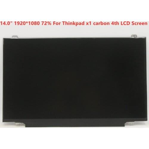 14"Notebook Screen FHD 72% NTSC LP140WF6-SPH1 SPH2 B140HAN01.7 For Thinkpad X1 Carbon 4th 2016 Year Lcd Display
