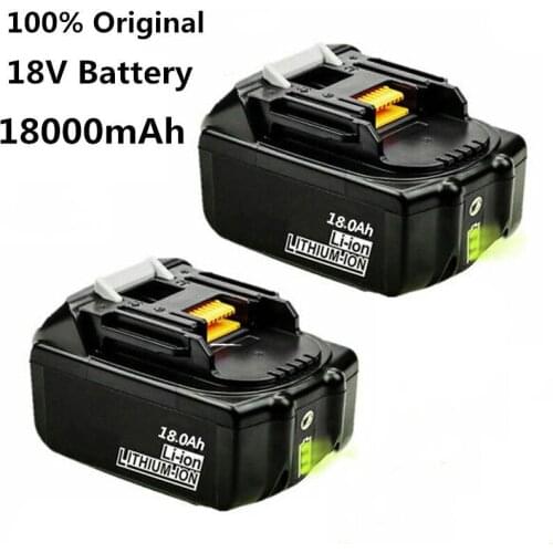 2021 For Makita 18V 18000mAh 18.0Ah Rechargeable Power Tools Battery with LED Li-ion Replacement LXT BL1860B BL1860 BL1850