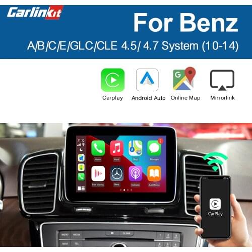 Carlinkit Decoder 2.0 CarPlay Wireless Android Auto for Mercedes Benz A B C E S Class GLC GLA CLS GLE GLS NGT4.5/4.7 Multimedia