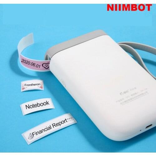 D11 Wireless Label Printer Portable Pocket Label Maker Price Tag Planner Sticker Thermal Printer Home Office School Supplies#R20