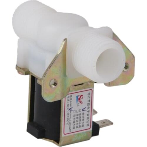 DC12V G1/2 Solenoid Valve Inlet Valve Normally Closed for Air Water Oil Gas