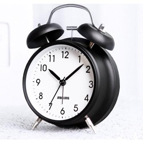 Loud alarm small alarm clock bedside luminous students with children mute creative clock personality bedroom clock