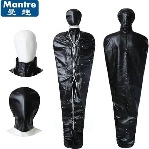 Mantre New Arrival Full Body Bondage Sleeping Bag Fetish Restraint Sex Toys for Couples Adult Slave Games Harness Product