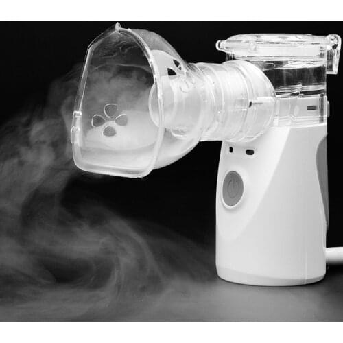 Health Care Mini Handheld portable Inhale Nebulizer silent Ultrasonic inalador nebulizador Children Adult Rechargeable Automizer