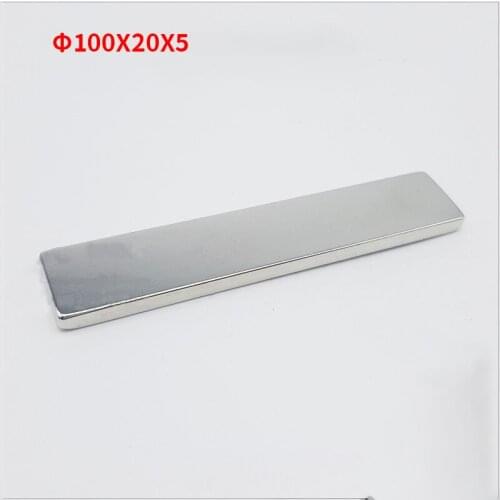 Neodymium Magnet Super Strong Square Permanent Rare Earth Magnets 100mm Magnetic Magnetic Strip Neodymium Magnet Bar Imanes