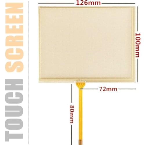 New 5.6''inch 126mm*100mm Touch screen for TM056KDH01 AT056TN53 V.1 industrial Handwritten TouchScreen Digitizer Panel Glass
