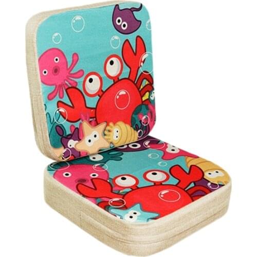 FBIL-2 Pcs Baby Dining Chair Cushion Kids Increased Chair Pad Adjustable Highchair Chair Booster Cushion Seat Chair For Baby