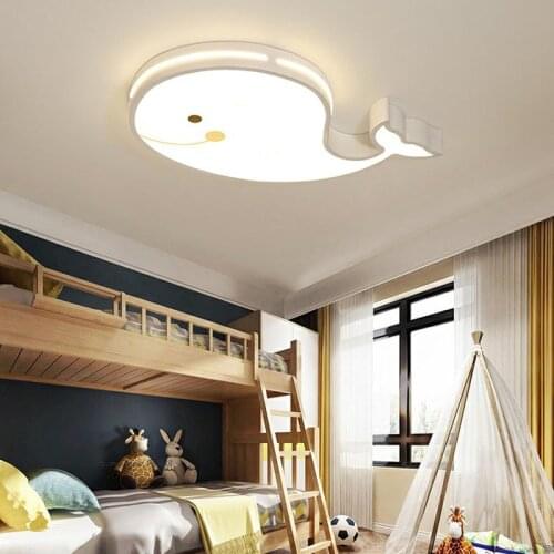 Led Cartoon Bedroom For Girl Boy Animal Child Princess Baby Childrens Room Ceiling Lamp Lighting