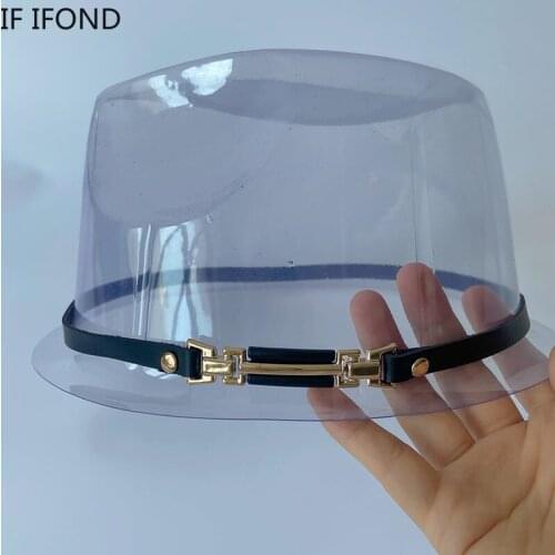 Women Fedora Hats Chain Belts Band For Felted Fedora Hat Decorate For Men Jazz Church Godfather Sombrero Caps