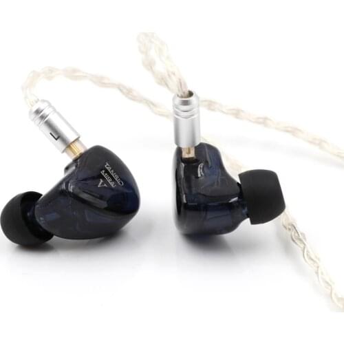 TANSIO Mirai TSMR-5 5BA Knowles Driver HiFi in-Ear Earphones with 3 Tuning Switch, 2Pin 0.78mm Detachable Cable IEMs