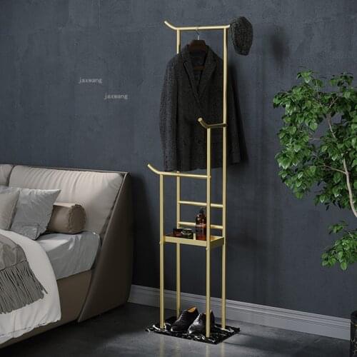 Nordic Living Room Furniture Coat Racks for Bathroom Bedroom Dormitory Floor Hanger Simple Hallway Porch Hotel Clothing Stands