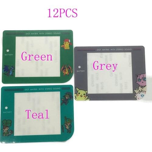 12PCS Plastic Screen Lens Replacement For Original Gameboy GB LCD Lens Protector