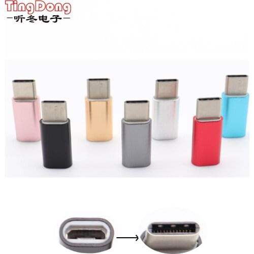 USB-C Type-C to Micro USB Data Charging Adapter For Samsung Galaxy S8 High Speed Certified Cell Phone Accessories