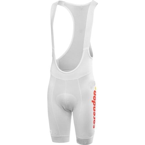 2019 CORENDON CIRCUS Team WHITE Mens ONLY Cycling Bicycle Clothing Bib Shorts With Gel Pad Ropa Ciclismo