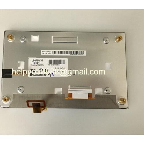 Free shipping L&G 7" LCD display LB070WV7(TL)(01) LB070WV7-TL01 screen with touch panel for Kia Car GPS navigation LCD modules