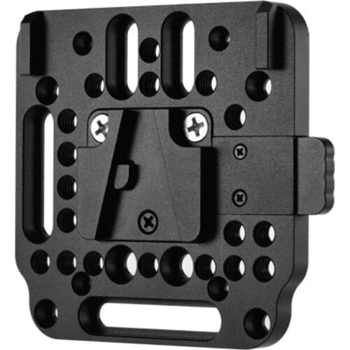 For V-Mount Battery Hotography V-Lock Quick Release Plate Aluminum Alloy