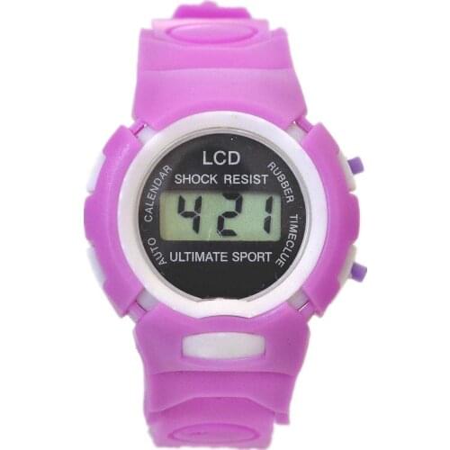 Watch Childrens Led Sport Flash Digital Waterproof Clock For Boys Girls Multifunction Electronic Wrist Watch Kids Watches 2020