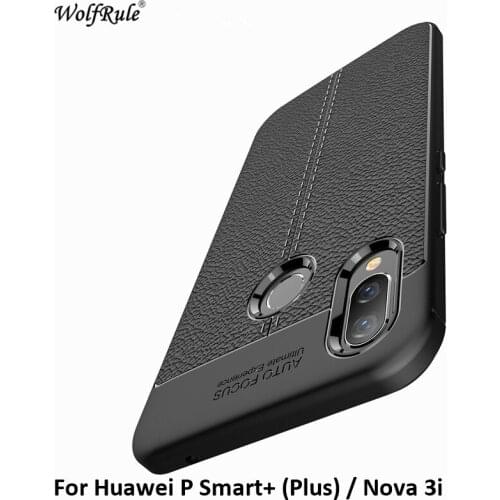 For Cover Huawei Nova 3i Case Soft Silicone Bumper For Huawei P Smart Plus / Smart+ Phone Case For Huawei Nova 3i Cover 6.3