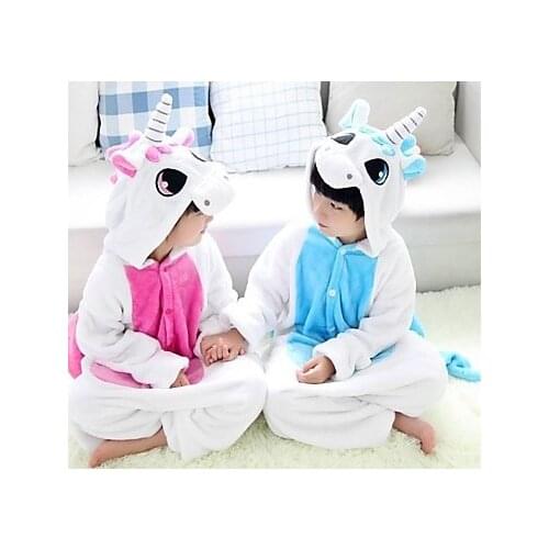 Polar Fleece Kid Animal Onesie Pajamas Sleepwear For Unisex