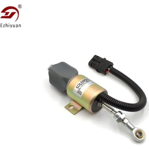 Ezhiyuan 1757ES-24E8UC3B1S2 12V 24V Fuel Engine Shut Off Solenoid
