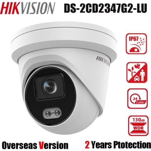 Hikvision DS-2CD2063G0-I 6MP IR 30m POE H.265+ Bullet Network Camera SD Card Slot IP67 Replace DS-2CD2085FWD-I IP Camera