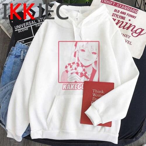 Kakegurui Yumeko Jabami hoodies male Korea harajuku men sweatshirts Oversized Korea