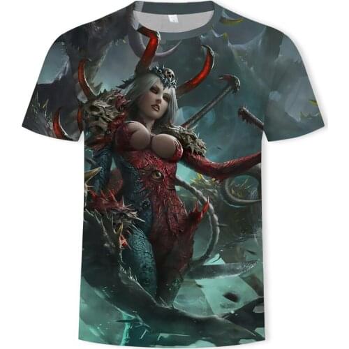 Under the legend 3D printing fashion mens and womens short-sleeved T-shirt soft material outdoor casual loose mens T-shirt