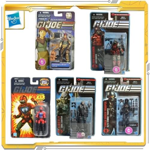 Original Hasbro G.I. Joe Cobra Shock Trooper The Enemy Tunnel Rat Iron Grenadier firefly Action & Toy figures Model Toys