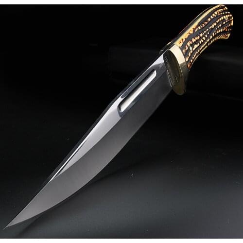 Resin handle camping knife SA20 outdoor survival keel fixed blade knife rescue knife wild survival knife hunting short knife