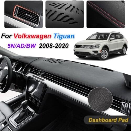 For Volkswagen VW Tiguan MK1 MK2 2008-2020 Anti-Slip Mat Dashboard Cover Pad Sunshade Dashmat Auto Accessories