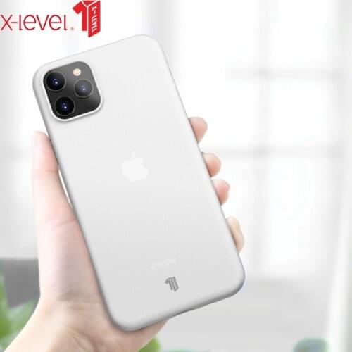 X-Level Clear Case For iPhone 11 Pro Max Ultra Thin PP Phone Back Cover For iPhone 11 Transparent Case iPhone 11 Pro Coque