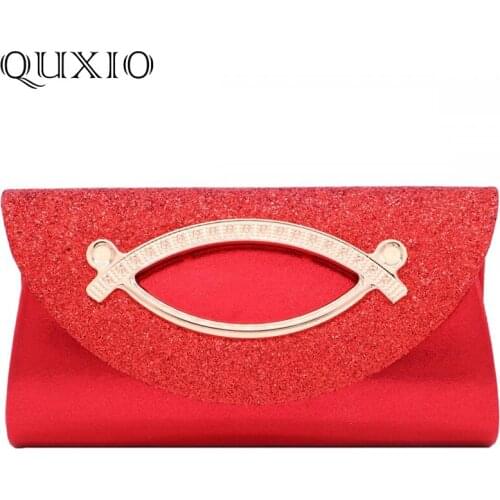Женские красные клатчи QUXIO China At AliExpress